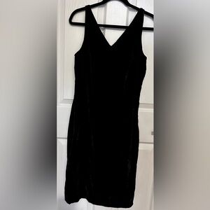 Banana Republic Midi Velvet dress